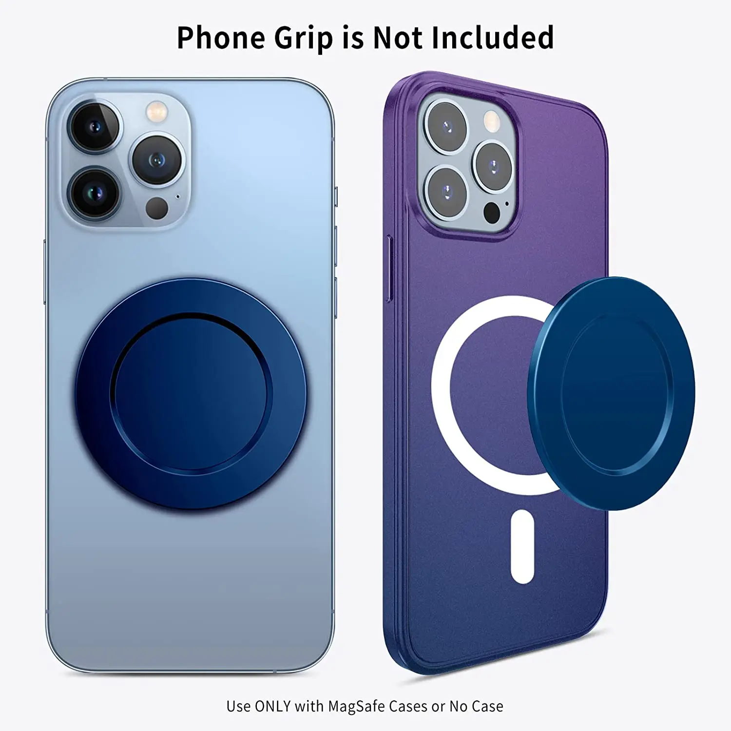 Magnetic Base for Iphone 13 12 Magsafe Socket Base Removable and Wireless Charge Compatible Works with Socket Grip Phone Holder