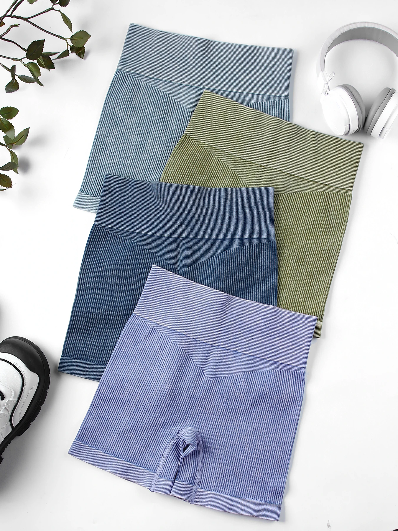 Женский спортивный комплект из 2 предметов Жилет Без подкладки и велосипедные