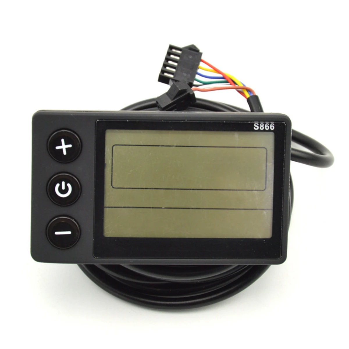 

S866 Electric Bicycle Display LCD Meter for Intelligent Controller Ebike Panel SM Plug Electric Bike,24V-36V