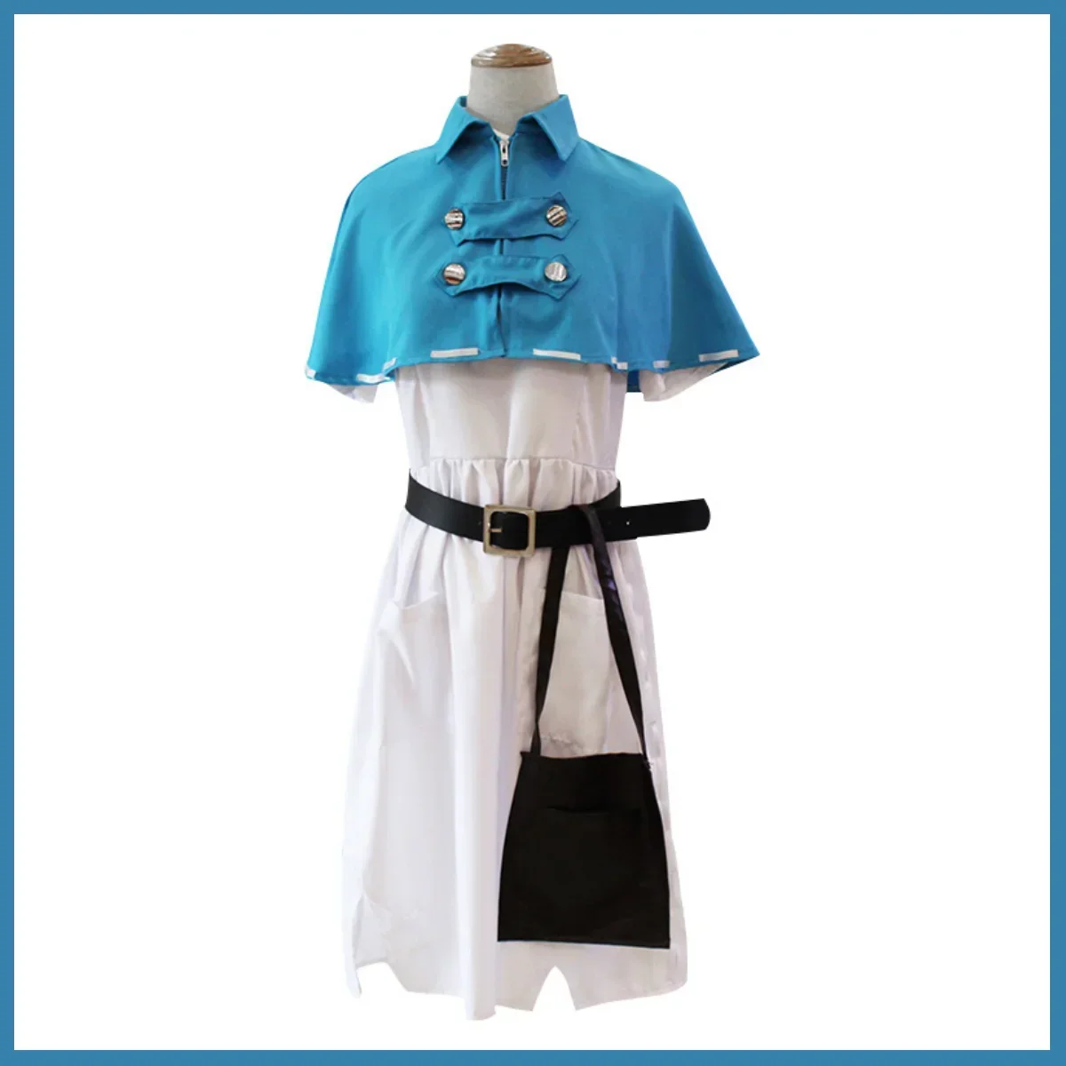 Костюм для косплея Эмили аниме из аниме-игры белое платье с париком Лидии Джонс