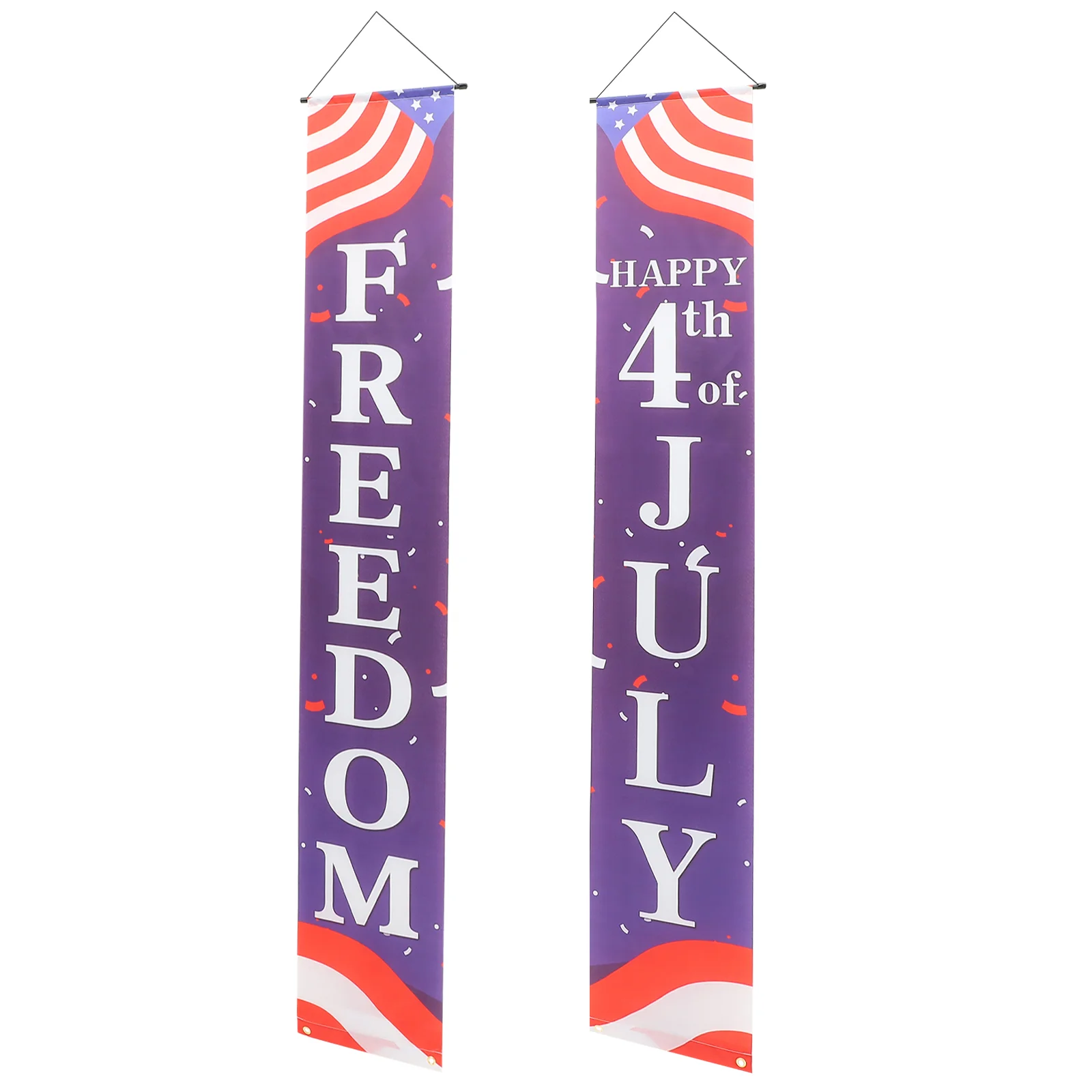 Занавеска ко Дню независимости патриотический подвесной баннер знак на крыльце