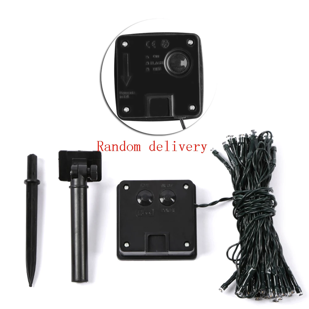 

Фонарики с солнечной батареей, внешние фонарики, фонарики, наружные водонепроницаемые фонарики с медной проволокой, фонарики для декора, 22 метра