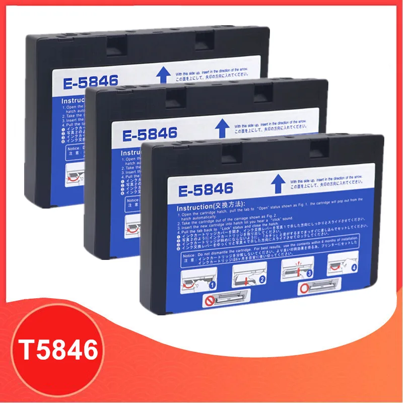 

Совместимый чернильный картридж для принтера T5846 T-5846 для Epson PictureMate PM200 PM240 PM260 PM280 PM290 PM225 PM300