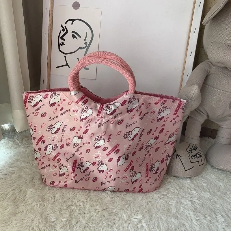 Милая сумка Hello Kitty kawaii С мультяшным рисунком аниме на весь экран милая кошка