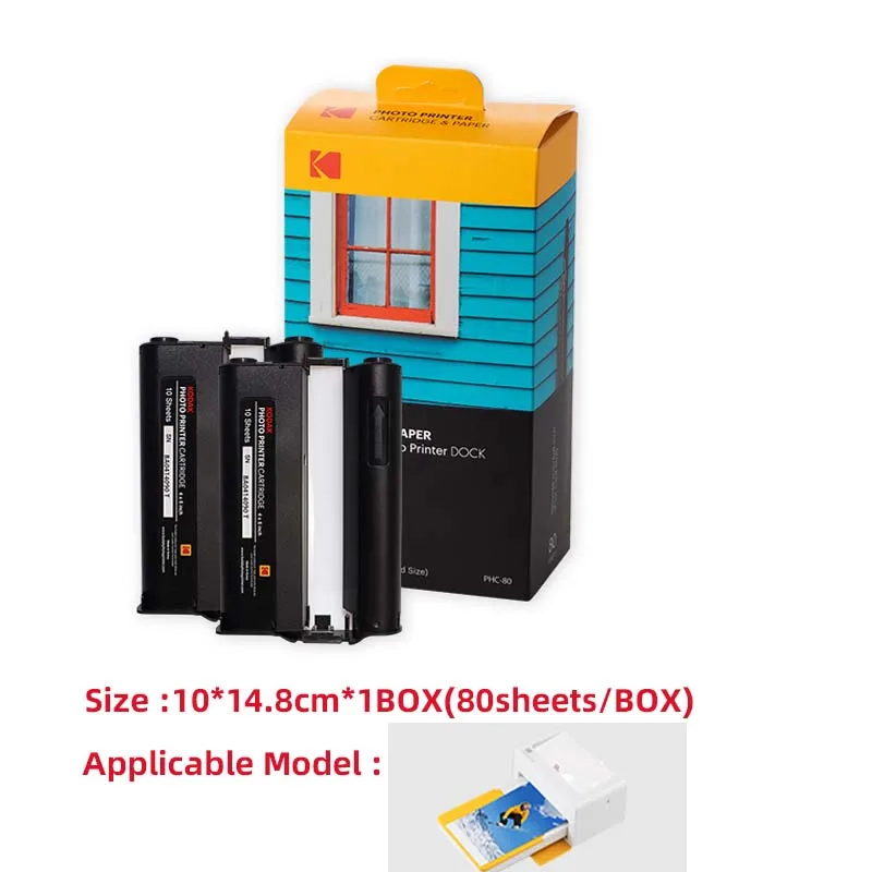 Оригинальная фотобумага Kodak для принтера мобильного телефона C210R/C300R/PD460 Minishot