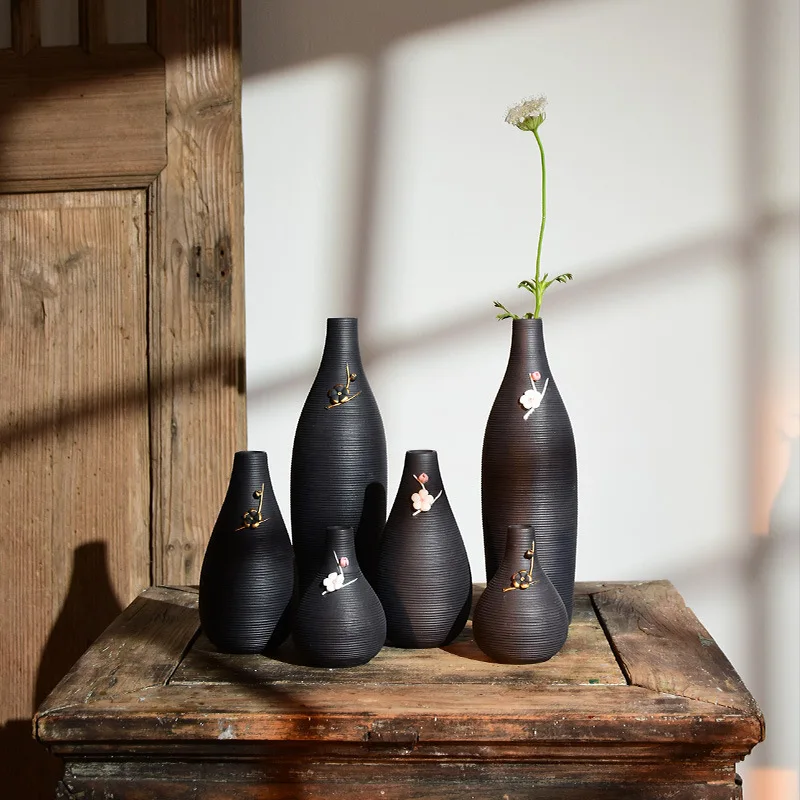 

Ceramic Vase Modern Minimalist Handmade Creative Ceramic Vase Home Decoration Flower Arrangement Hydroponic Ornaments