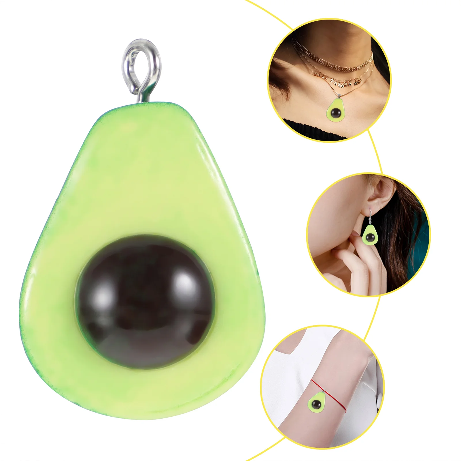 

20 шт., подвеска в виде авокадо