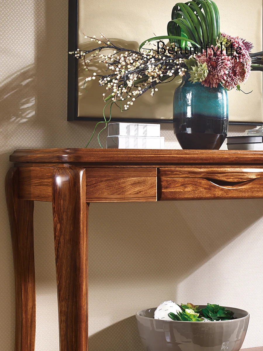 Новые деревянные консольные столы в китайском стиле Ugyen из массива дерева