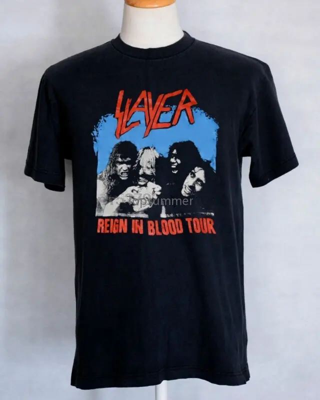 

Very Rare Slayer 1987 Tour Shirt T Tshirt W.A.S.P Wasp Concert Thrash Metal New