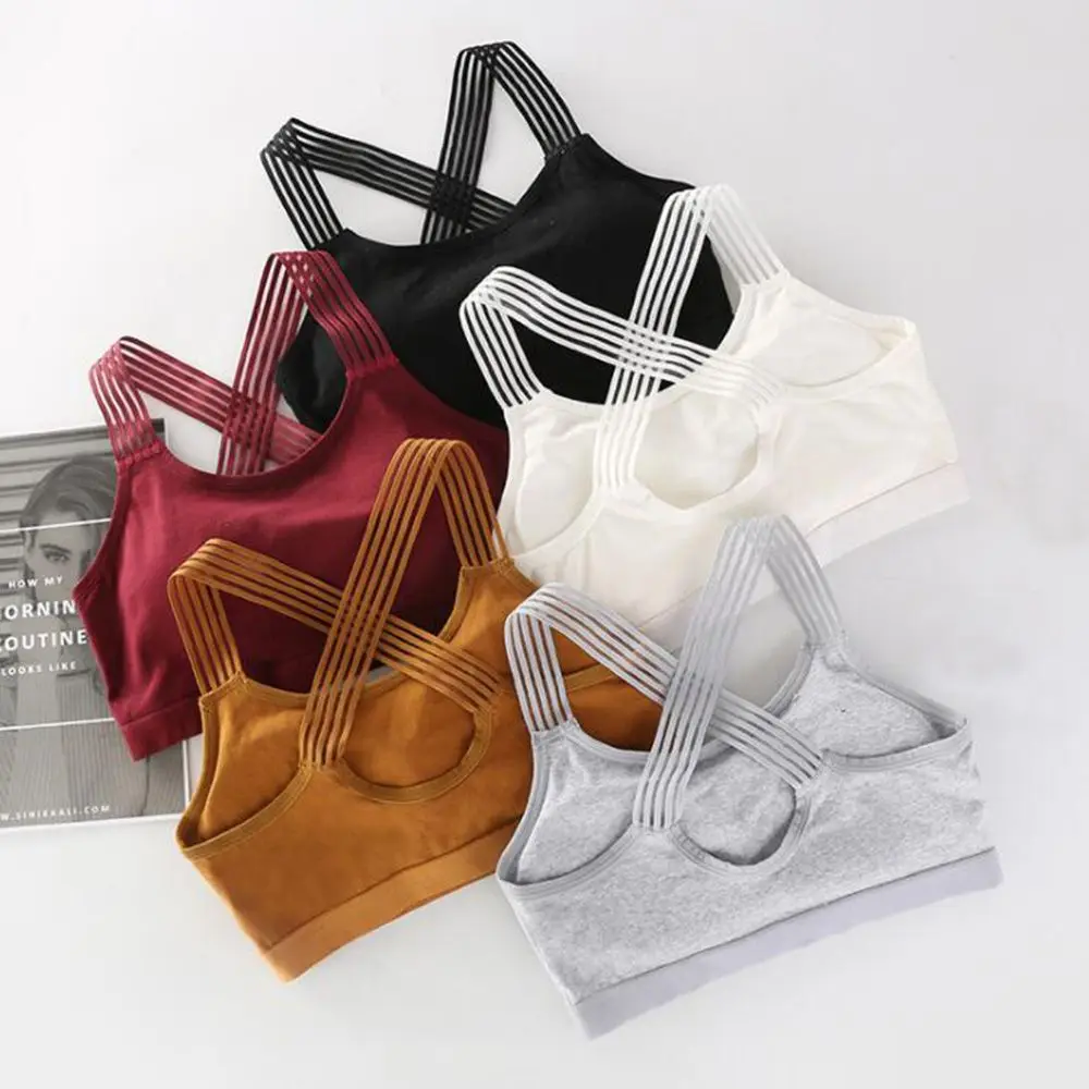 

Женский спортивный бюстгальтер для йоги, противоударные Сексуальные Спортивные бюстгальтеры на спине, дышащий спортивный бюстгальтер для ...