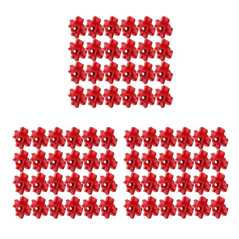 

72 Pack Horizontal Side Mount Automatic Poultry Nipples Clean Drinker Waterer For Chicken Or Quail