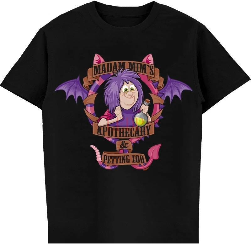

The Sword in The Stone Madam Mim Apothecary Petting Zoo T-Shirt Hoodie Black