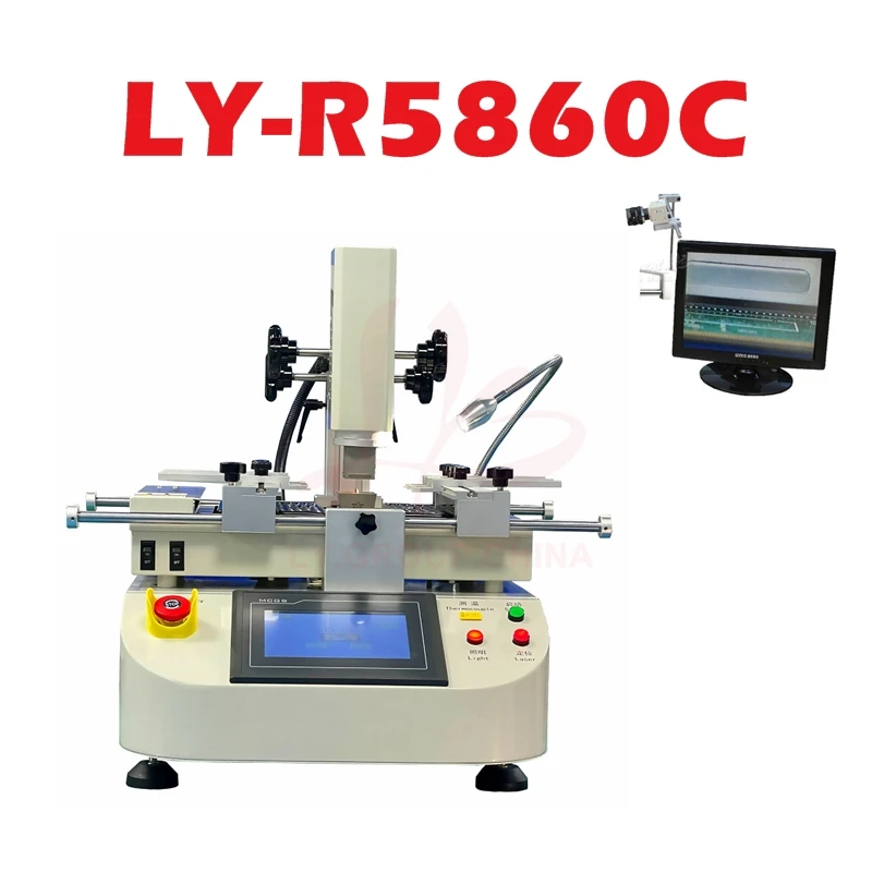 Наладочная станция R5860 R5860C 3-зонная паяльная для ремонта горячим воздухом чип