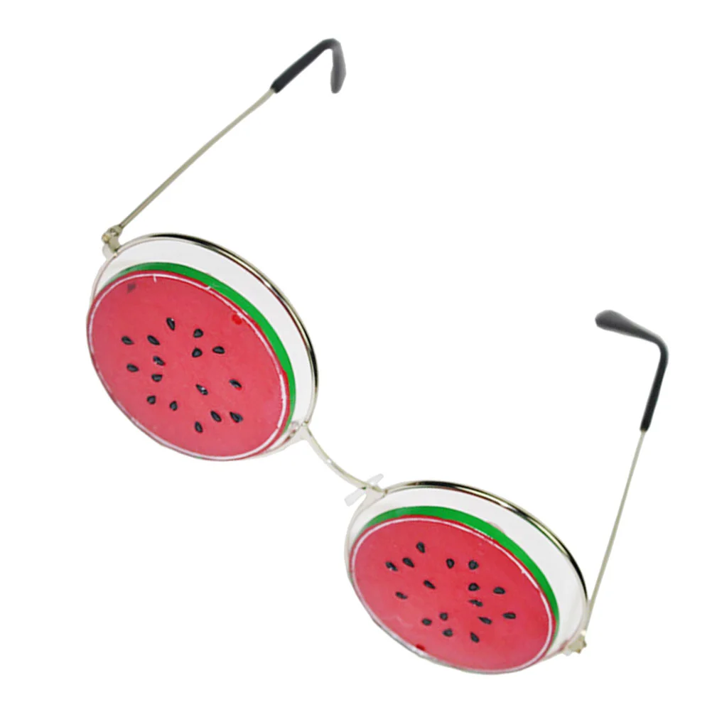 

Glasses Party Sunglasses Eyeglasses Funny Novelty Summer Shades Shutter Favors Beach Fruit Pool Tinted Watermelon Round Booth