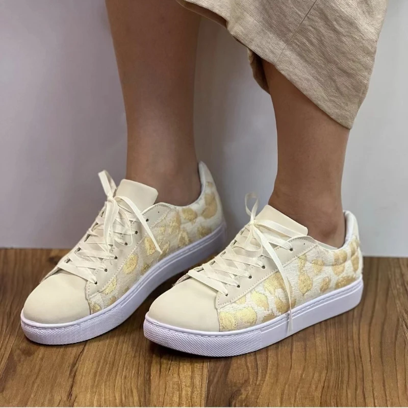 

2023 New Arrival Tenis De Mujer Luxury Shoes - Hot Mix Color Platform Lace-up Comfort Vulcanized Women's Sports Shoes Large size