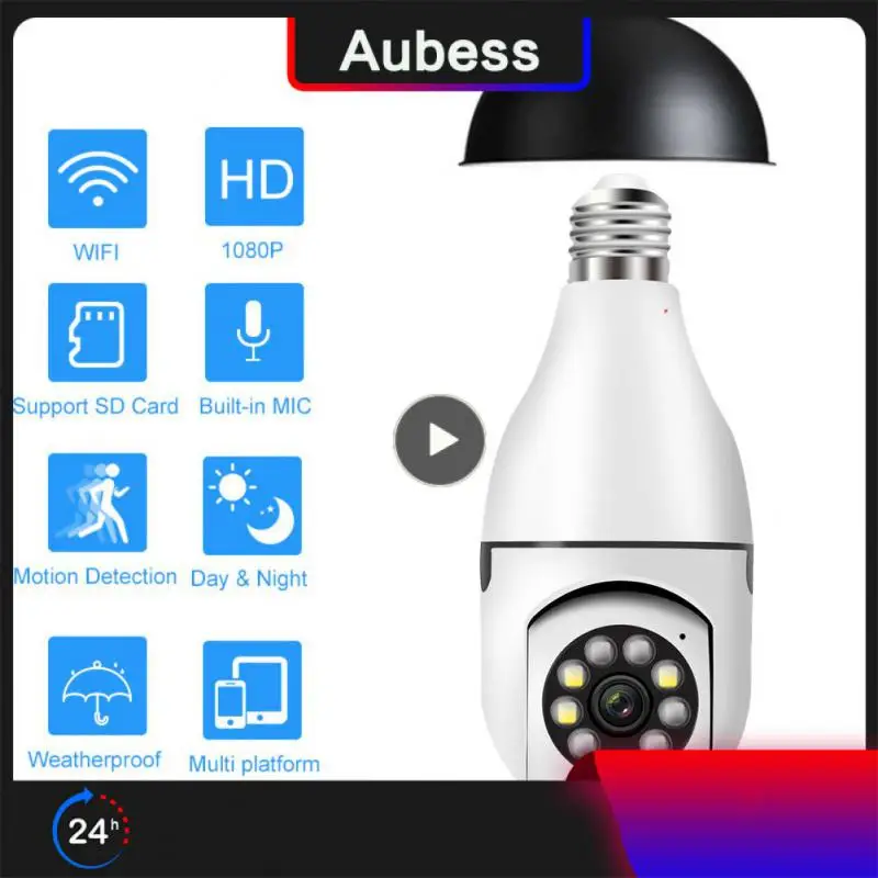 

Камера видеонаблюдения с лампочками и поддержкой Wi-Fi, 2,4 ГГц