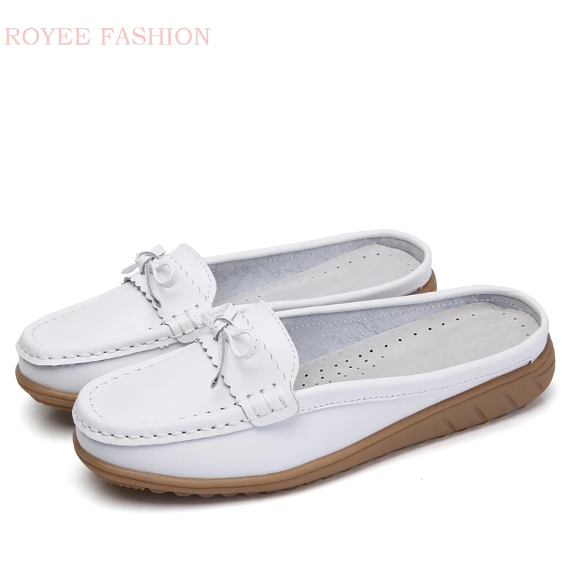 

Sandals Women 2022 Moccasin Leather Loafers luxury Hollow Sandals Women Summer Shoes Sandals Platform Shoes sandalias de mujer