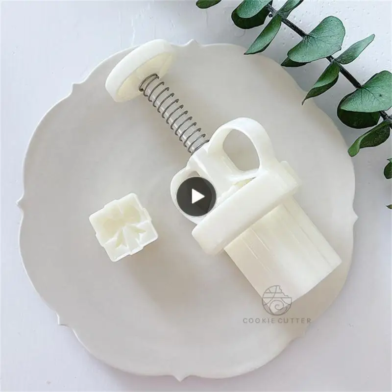 

Abs Mung Bean Cake Mold Household High Quality Baking Mold Beautiful And Practical Moon Cake Mold Baking Utensils Mold Reusable