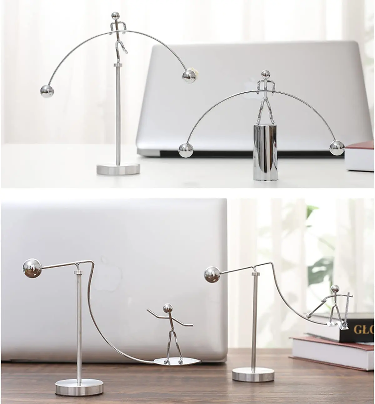 Динамический Баланс Железный Человек Миниатюрный Орнамент Металлический