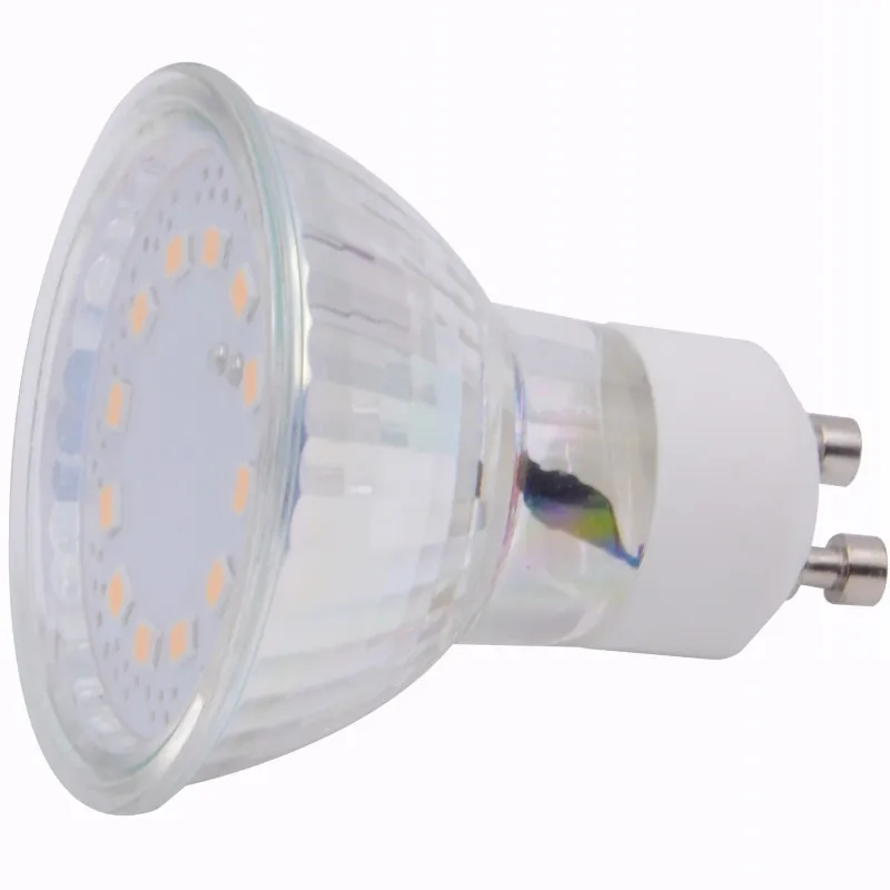 

3W AC220V GU10 LED Spotlights 220-240V LED Light Lamp AC230V Bulb GU10 3000K Pure White