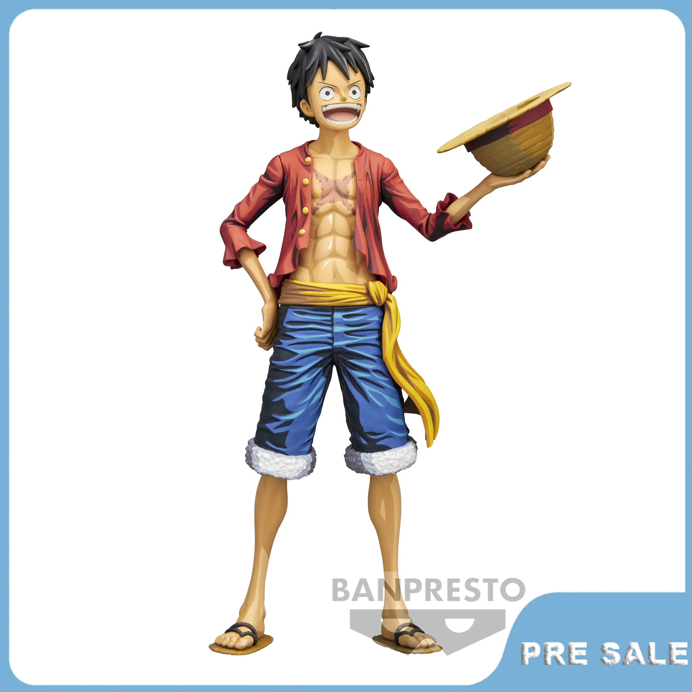 

Предварительная продажа Аниме One Piece экшн-Фигурка Обезьяна D. Luffy, комикс, цветной фигур, оригинальная модель ручной работы из ПВХ, периферийн...