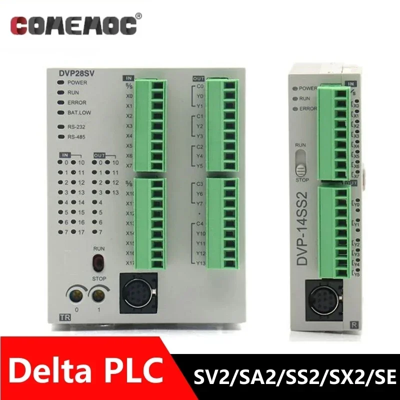 ПЛК Delta DVP SA2 SE SS2 SX2 серии DVP12SS211S DVP14SS211R DVP28SS211T DVP20SX211R DVP28SA211T DVP24SV11T2 DVP26SE211R
