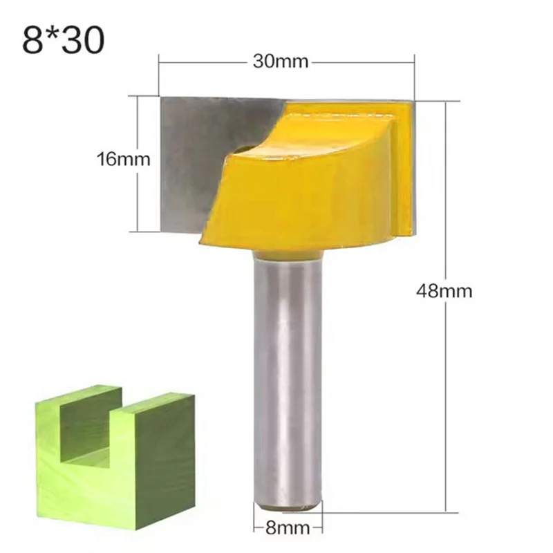 

Чистящая фреза из карбида 8 мм, набор 18/20/22/25/30/32 мм