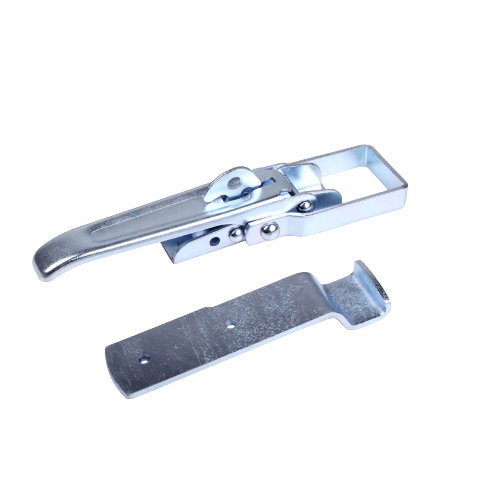 

Hasp Latch Shiny Silver Toggle Latch Clamp Strong Spring Door Cabinet Box Case Rv Latch Heavy Duty Hardware Shiny Silver Toggle