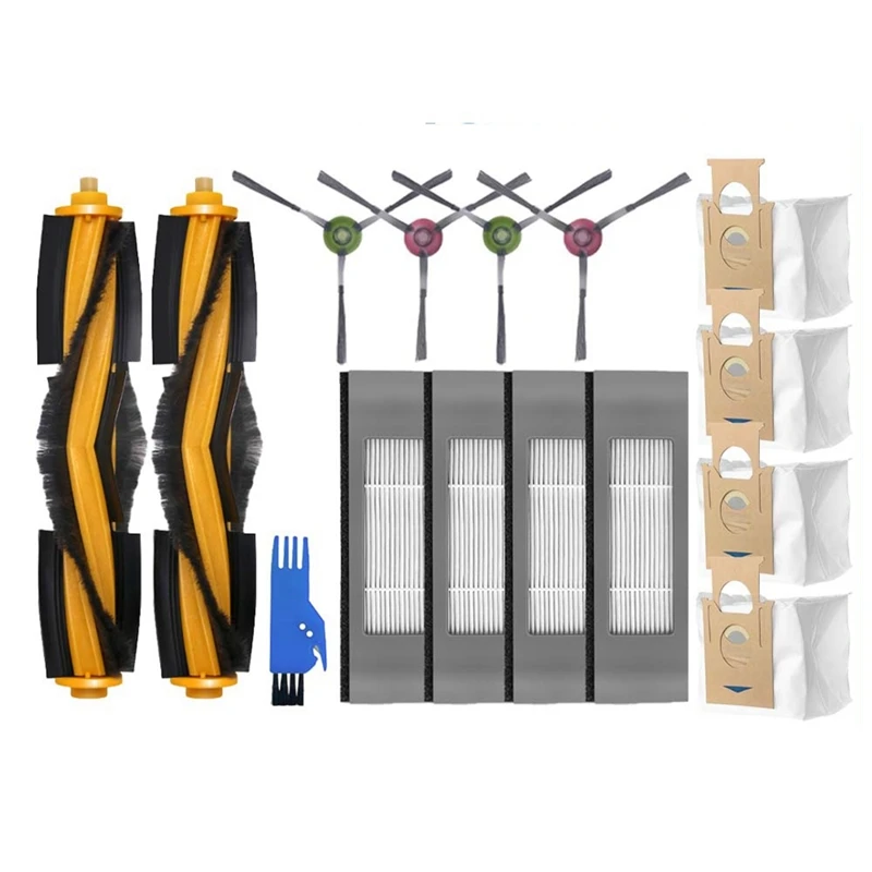 

For Ecovacs DEEBOOT OZMO T8 Max T8 T9 Main Side Brush Hepa Filter Mop Replacement