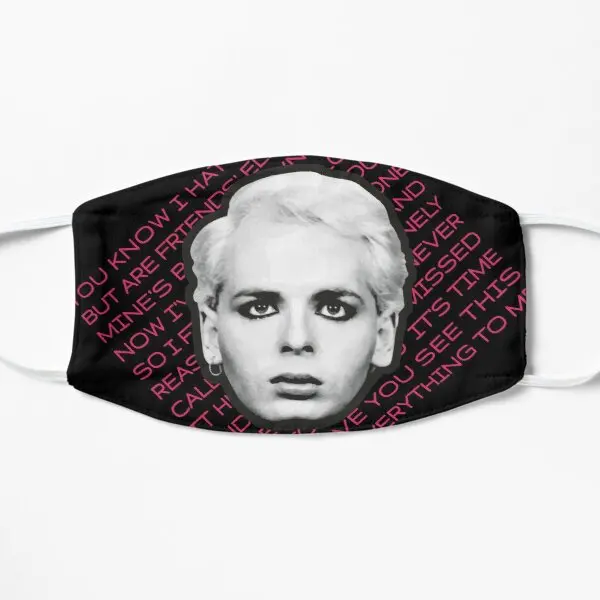 

Gary Numan Are Friends Electric Flat Printing Face Mask Health Windproof Cartoon Unisex Washable Beauty Dustproof Fashion