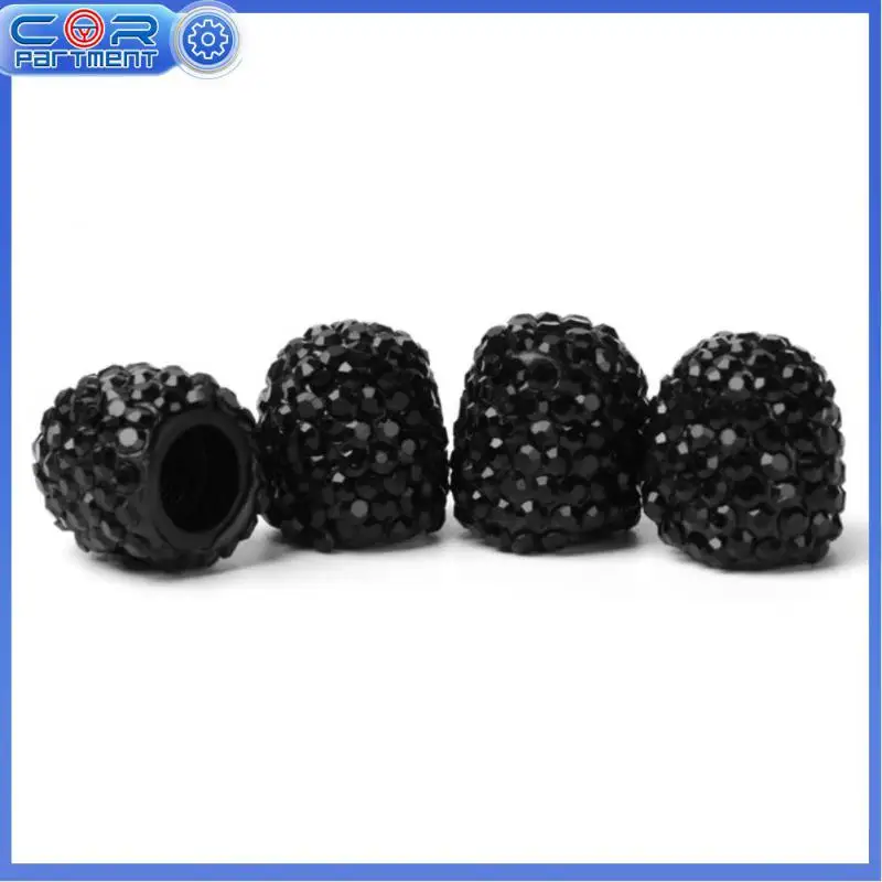 

Universal Vehicle Bling Valve Cap Diamond Shining Crystal Crystal Car Tire Valve Caps Auto Accessories Durable Dust-proof