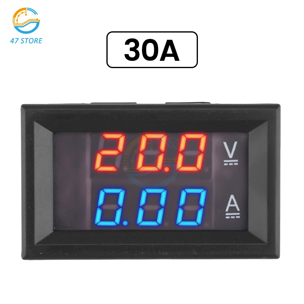 

Цифровой вольтметр амперметр Voktta