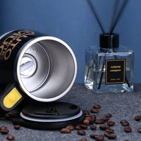 new automatic self stirring magnetic mug stainless steel coffee milk mixing cup creative blender smart blender thermos mug