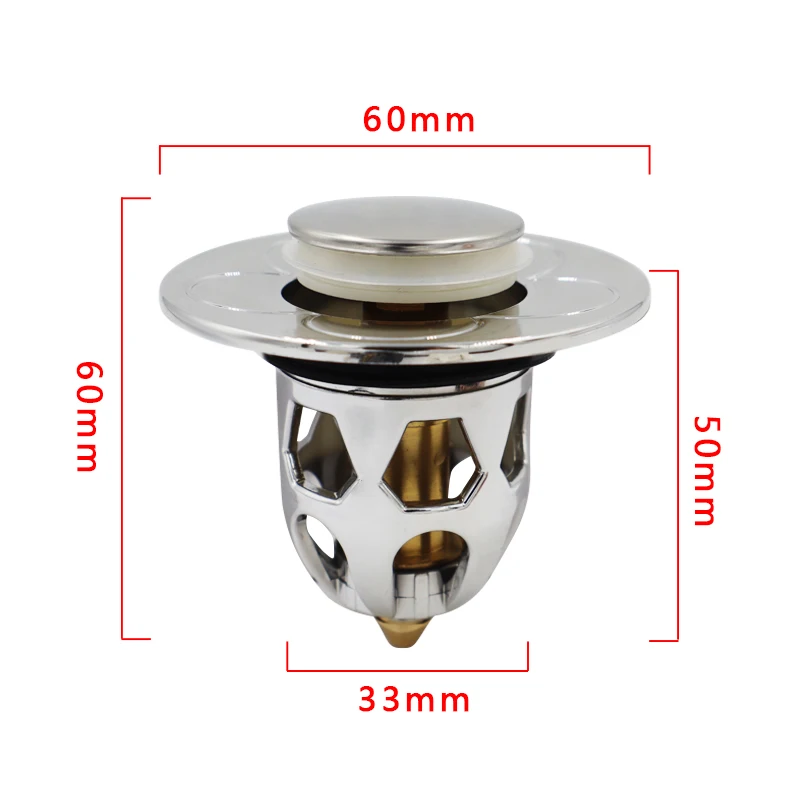 

Универсальный медный выдвижной отсек для раковины, Розовый Золотой фильтр, уловитель волос, дезодорант, пробка для ванны, кухонный инструмент для ванной комнаты