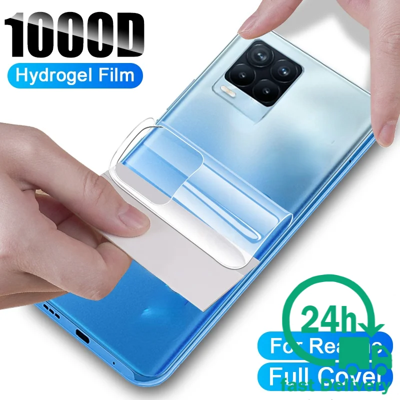 

Гидрогелевая пленка на заднюю панель для OPPO Realme 8 7 Pro GT Neo защита для экрана X2 X50 X7 6 5 Pro C3 C11 C12 C15 V5 защитная пленка не стекло