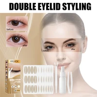 10 pcs self adhesive invisible eyelid tape waterproof lace double eyelid sticker eye lift strips makeup cosmetic tools
