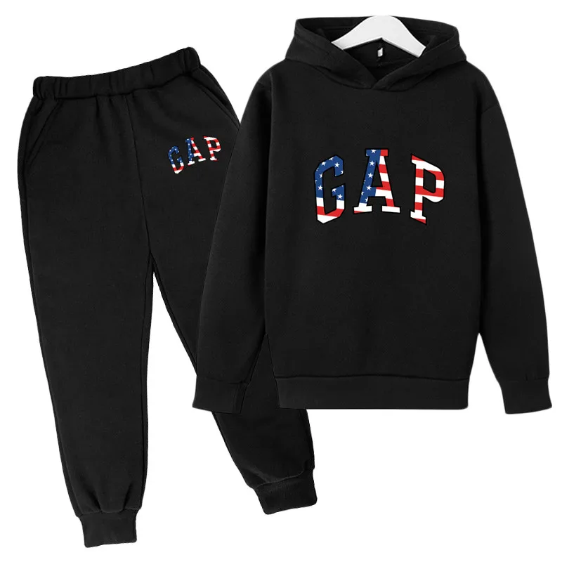 

Children 2 Piece Set jogging Kids Hoodies trousers Letter Brand Print Sportswear Suits joggers Boys Girls Hoodie Sets Tracksuits