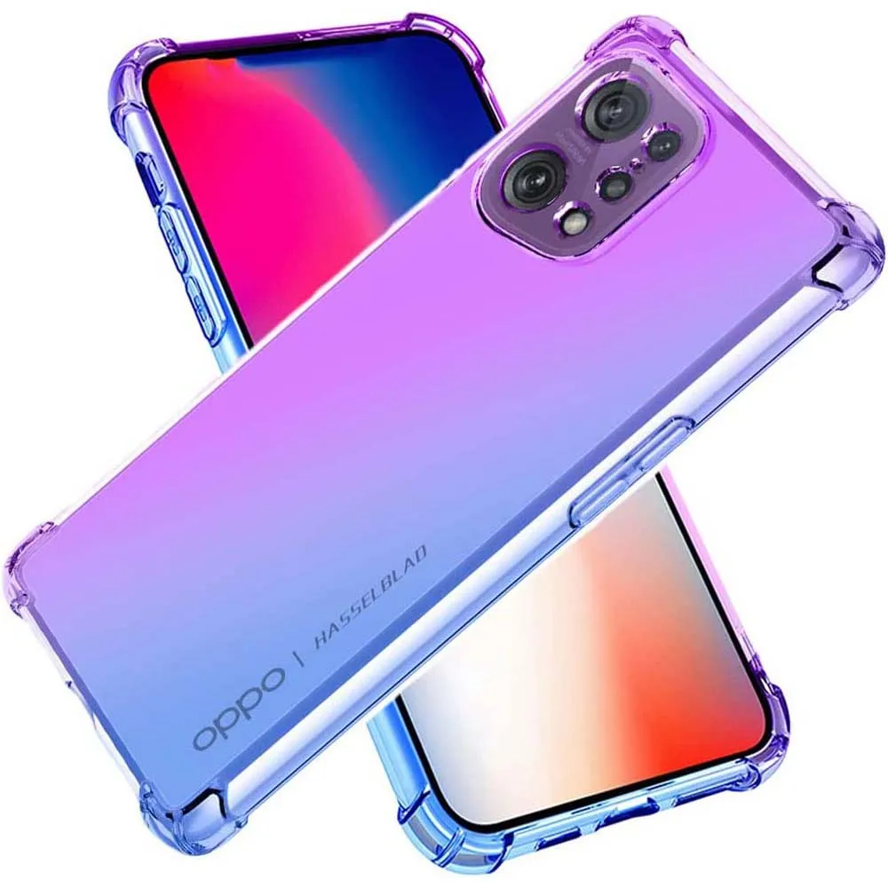 

Противоударный разноцветный прозрачный мягкий чехол из ТПУ для Oppo Find X5 Lite X3 Pro X3 Lite