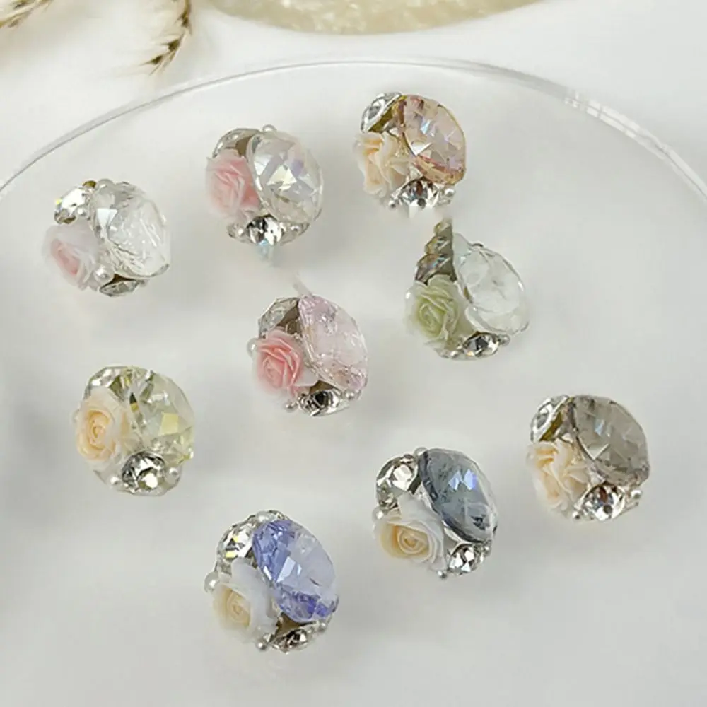 10 шт./пакет 3D K9 кристалл дизайн ногтей бриллиант красочные роскошные украшения