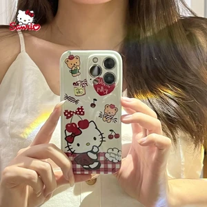 Sanrio Hello Kitty for Iphone 13 13 Pro 13 Pro Max 12 12 Pro 12 Pro Max 11 11 Pro 11 Pro Max X XS MAX XR Cartoon Cute Phone Case