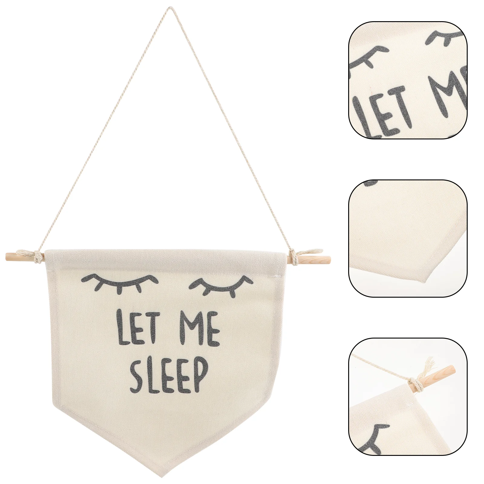 

Canvas Decorative Pendant Wall Hanging Decoration Brooches Holder Display Banners