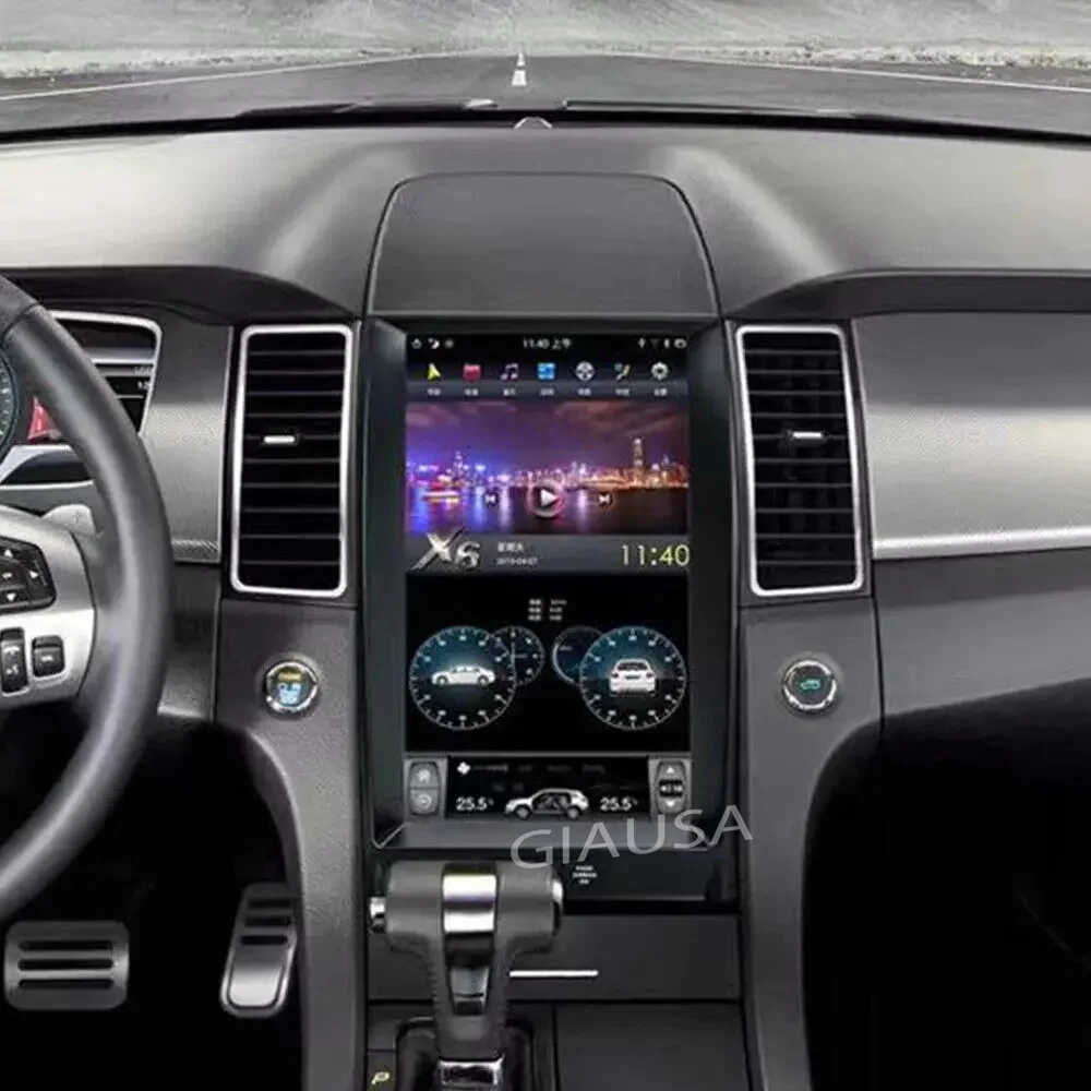 Автомобильный мультимедийный плеер на Android сенсорный ЖК-экран для Ford Taurus 2009-2018