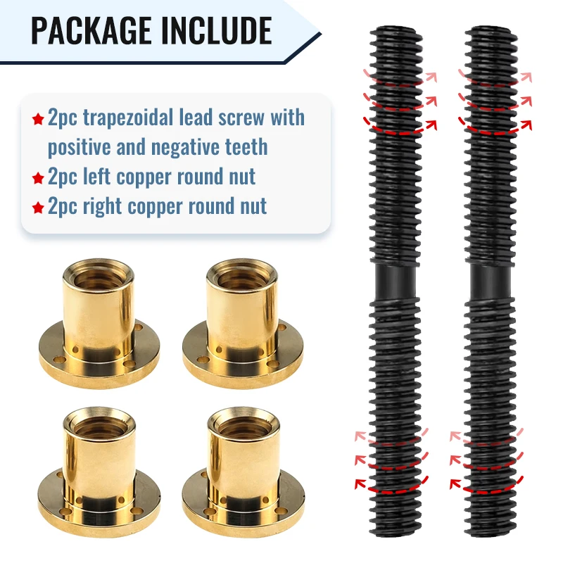 

Положительные и отрицательные, левые и правые зубы, винт стыкового соединения 1 м 45 Стальной Т-образный винт диаметром 12 14 16 18 20 22 24 25 28+гайки