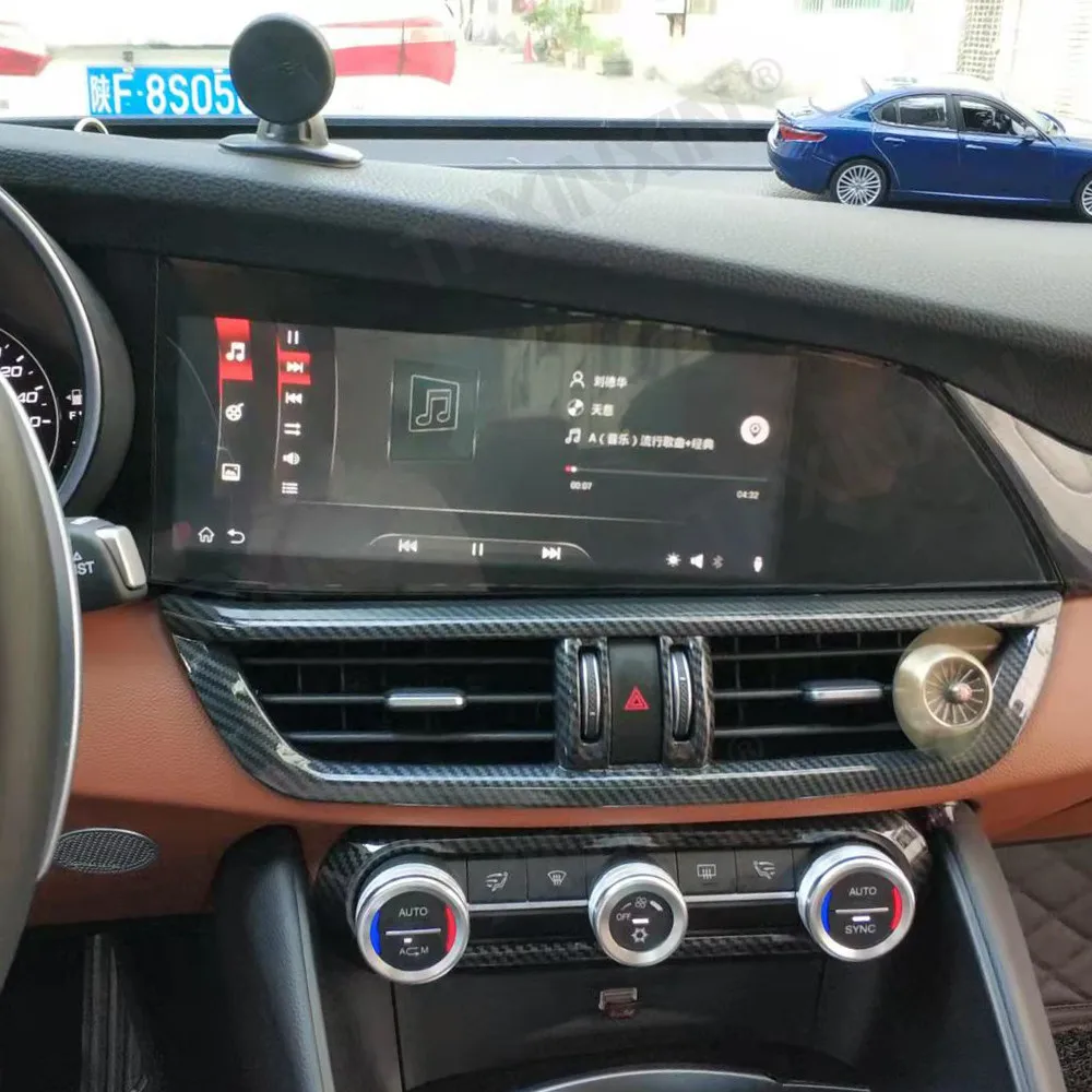 Автомагнитола Qualcomm для Alfa Romeo Giulia 2015 2016 2017 2018 2019 2020 Android стерео Авторадио