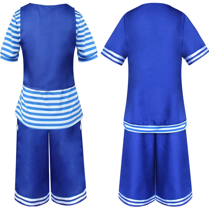 

Stranger Things Cosplay Robin Steve Harrington Scoops Ahoy Cosplay Costume Sailor Uniform Adult Ice Cream Clerk Navy Cosplay