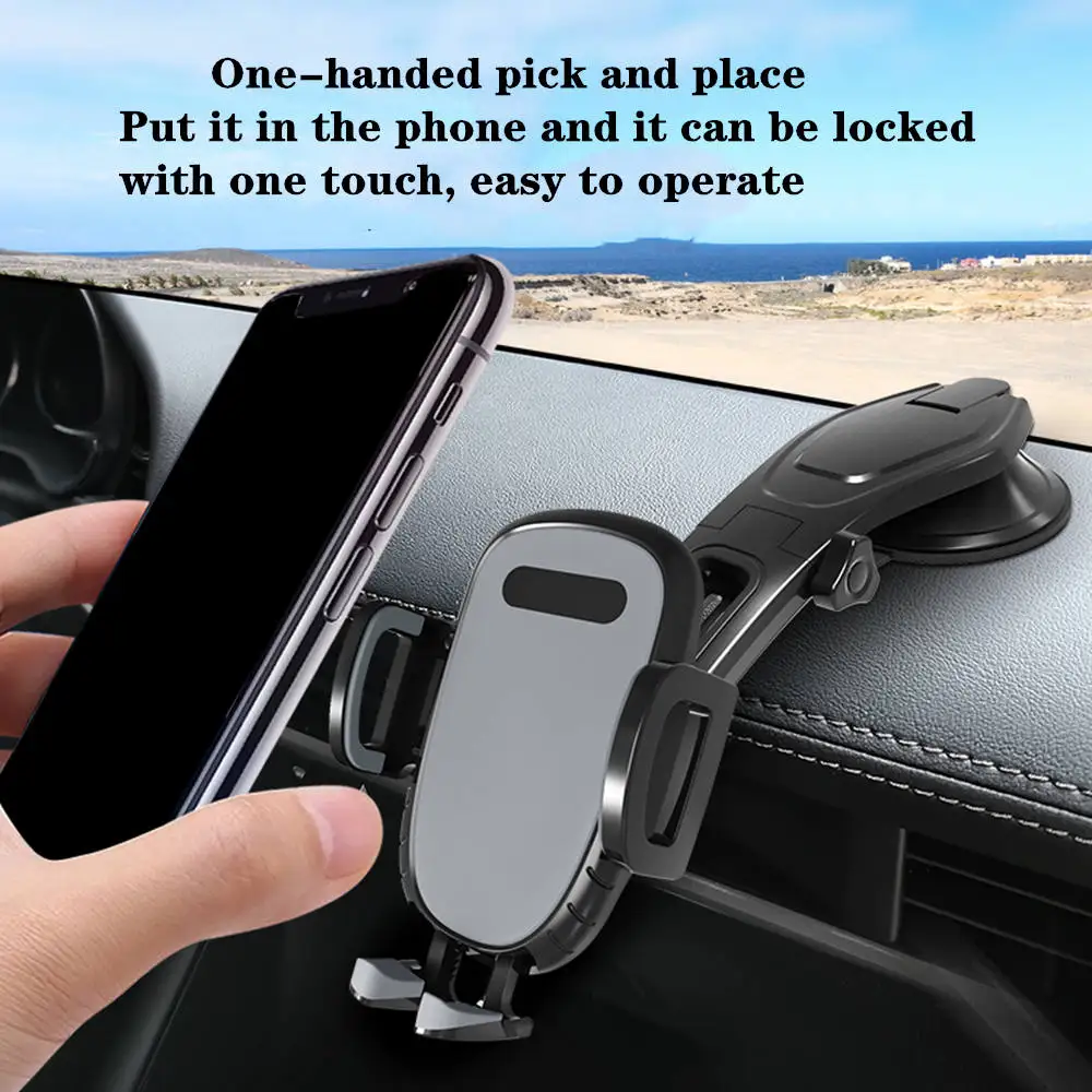 

Adjustable Car Suction Cup Mount Phone Holder Magnetic Suction Bracket Stand For Huawei For iPhone X 12 Pro Max For Xiaomi