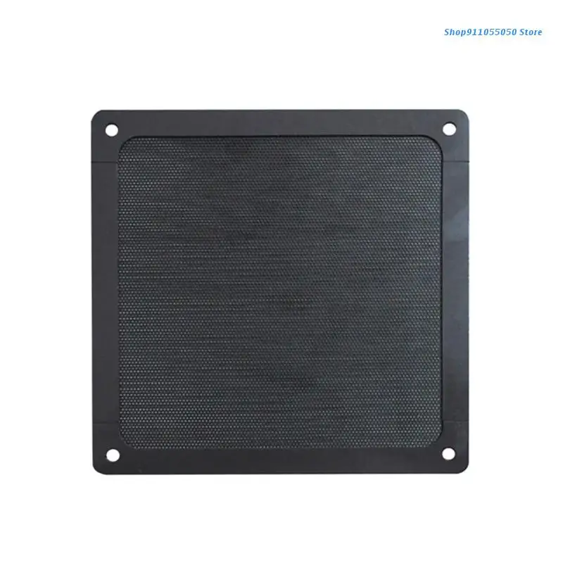 

C5AB Magnetic Dust Filter Dustproof Mesh Fan Cover Net Grill Guard with Hole for PC