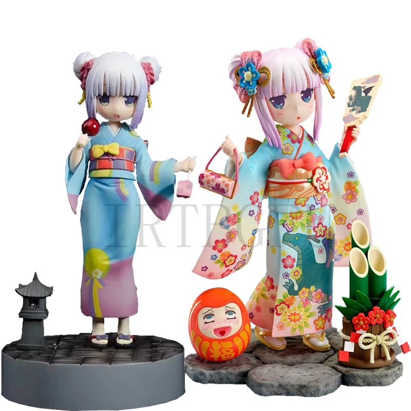 

Q clay kanna kamui Canna figures kawaii Collection Anime Miss Kobayashis Dragon Maid PVC Action Figure Toy Collection Model Doll