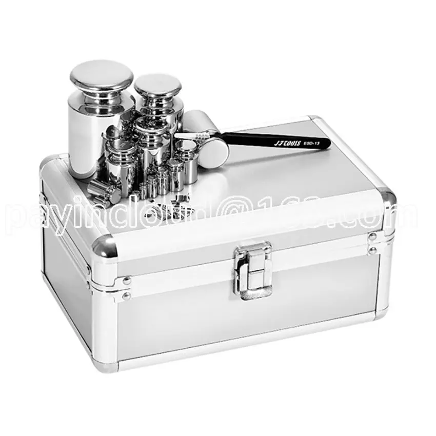 

Stainless Steel Digital Scale Calibration Lab Weights Kit Set Laboratory High precision Gram Scale M1/F2/F1 Grade 25pcs 1mg-1kg