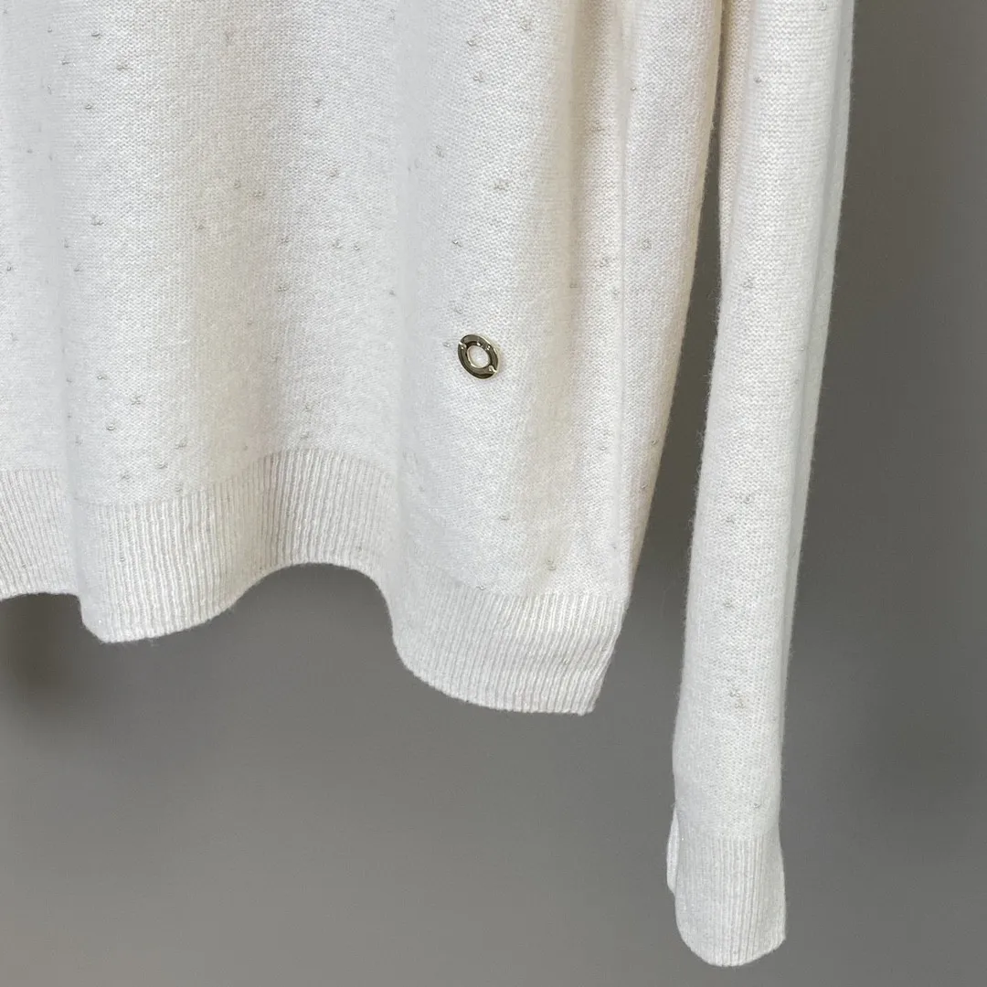 Осенний однотонный свитер L * P для женщин кашемировый повседневный женский